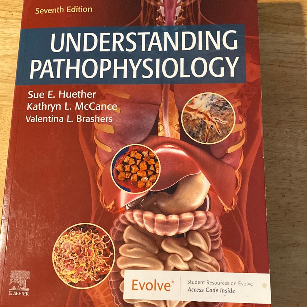 Understanding pathophysiology, 7th edition textbook